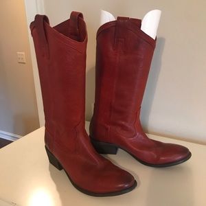 Frye cowgirl boots